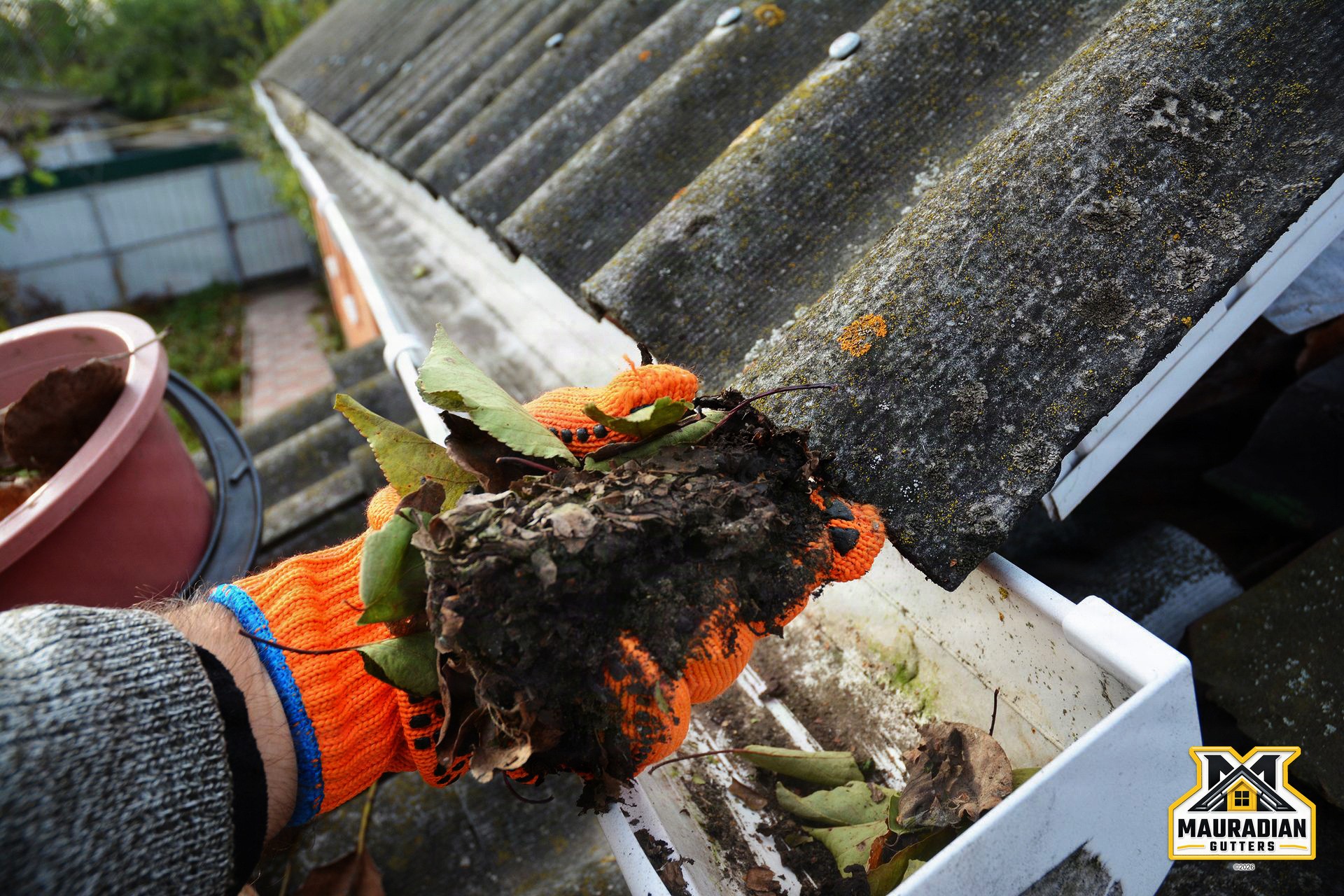Professional Gutter Cleaning — Mauradian Gutters